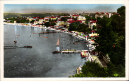 Delcampe - CPA Juan Les Fins Vue Generale Prise De L'Hotel Belles Rives - Juan-les-Pins