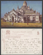 Delcampe - Burma Old Tuck's Oilette Postcard Ananda Pagoda, Pagan, Temple Entrance, Burmah - Myanmar (Birma)