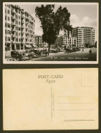 Delcampe - Egypt Old Real Photo Postcard Cairo Midan Khedive Ismail Street Scene Horse Cart - Sonstige & Ohne Zuordnung