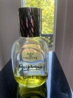 Delcampe - Grès Quiproquo – Eau De Toilette 240 Ml – Grand Flacon Vintage - Other & Unclassified
