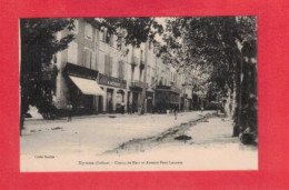 Delcampe - 26 - NYONS - CHAMP DE MARS ET AVENUE PAUL LAURENS - ECRITE EN 1917 - TRES BELLE QUALITE - - Nyons