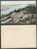 Delcampe - Egypt Old Hand Tinted Postcard Port Said Entrance To Entree Du Canal Steam Ship - Sonstige & Ohne Zuordnung