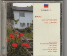Delcampe - CD ELGAR Enigma Variations Cello Concerto Los Angeles Philharmonic - Très Très Bon état - Etat  NEUF SOUS BLISTER - Klassik