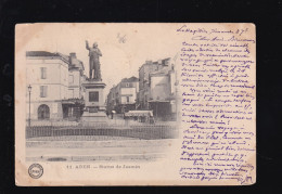 Delcampe - 47 – Agen – Statue De Jasmin – Phototypie Agen Perret – Circulée - Agen