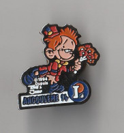 Delcampe - PIN'S   THEME  BD  VILLE  ANGOULEME  SPONSOR  LECLERC - Cómics