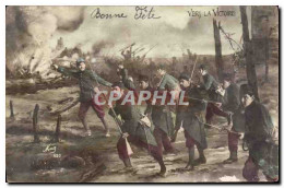 Delcampe - CPA Vers La Victoire Soldat Militaria - Heimat