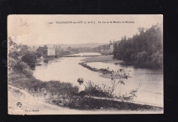 Delcampe - 47 – Villeneuve-sur-Lot – Le Lot Et Le Moulin De Madame – Animée – Vve E. Chabrié – Non Circulée - Villeneuve Sur Lot