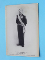 Delcampe - S. M. ALBERT 1er > Roi Des Belges / Un Ami De La France Décoré.... ( Edit.: ? ) Anno 19?? ( Zie / Voir Scan ) België ! - Königshäuser