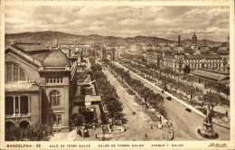 Delcampe - CPA Barcelona Salo De Fermin Galan Avenuo F Galan - Barcelona