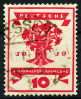 Delcampe - DEUTSCHES REICH 1919 INFLA Nr 107 Zentrisch Gestempelt X68A676 - Used Stamps