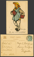 Delcampe - China Graham Hyde Chinaman I'm V M Perplexed Tuck's Write Away 1904 Old Postcard - China