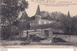 Delcampe - L21- 47) ASTAFFORT - CHATEAU DE PARAYS - ANIMATION - PAYSANS AVEC BOEUF - EN  1913 - ( 2 SCANS ) - Astaffort