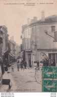 Delcampe - 47) ASTAFFORT - RUE DU COMMERCE - VUE MONTANTE - ANIMATION - HABITANTS - EN 1919 - Astaffort