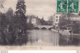 Delcampe - L34-61) ALENCON - LA SARTHE ET LE PONT NEUF - EN  19310 - Alencon