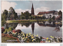Delcampe - L22- FREIBURG IM BREISGAU - STADGARTEN  - ( 2 SCANS ) - Freiburg I. Br.