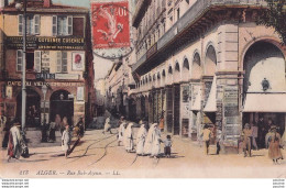 Delcampe - L21- ALGER -  RUE BAB AZOUM - EN 1913 - Algerien