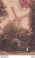 Delcampe - L15- EMDEN -  WALL PARTIE - MOULIN A VENT - EN 1913 - (  2 SCANS ) - Emden