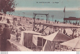 Delcampe - L15-17) CHATELAILLON - LA PLAGE - ANIMATION - ( 2 SCANS ) - Châtelaillon-Plage