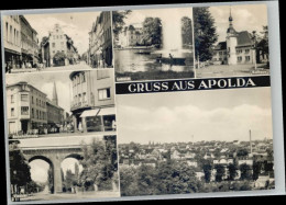 Delcampe - Apolda Bahnhofstrasse Viadukt Lohteich - Apolda