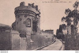 Delcampe - L15-14) CAEN -  LA TOUR DES GENS D ' ARMES -  ( 2 SCANS ) - Caen