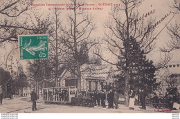 Delcampe - L35-59) ROUBAIX  - EXPOSITION DE 1911 -  AVENUE JUSSIOU - MINIATURE RAILWAY - ANIMATION - TRAIN MINIATURE - Roubaix