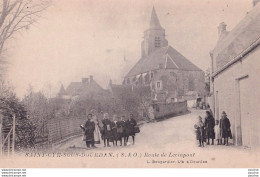Delcampe - L16-91) SAINT - CYR - SOUS - DOURDAN - ROUTE DE LEVINPONT - ANIMATION - HABITANTS - ( 2 SCANS) - Dourdan