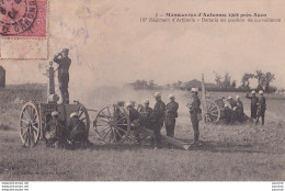 Delcampe - L12-47) MANOEUVRES D ' AUTOMNE 1904 PRES  D 'AGEN - 18 EME REGIMENT D 'ARTILLERIE - BATTERIE EN POSITION DE SURVEILLANCE - Agen
