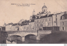 Delcampe - L16-49) SEGRE - VUES DU QUAI DU TRIBUNAL  ET DU PONT LOUIS - PHILIPPE - ( 2 SCANS ) - Segre