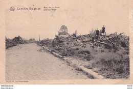 Delcampe - L12- COMINES - BELGIQUE - RUE DE LA GARE - ANIMATION - ( 2 SCANS ) - Comines-Warneton - Komen-Waasten