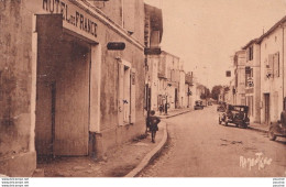 Delcampe - 79) MAUZE SUR LE MIGNON - L ' HOTEL DE FRANCE - EDIT. RAMONTCHO - BERGEVIN , LA ROCHELLE - EN F.M. DE 1945 - ( 2 SCANS ) - Mauze Sur Le Mignon