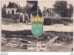 Delcampe - L38-91) BRETIGNY SUR ORGE - MAISON DES ENFANTS SNCF - SQUARE - CHATEAU - CITE GUYNEMER -  EN  1965 - 2 SCANS) - Bretigny Sur Orge