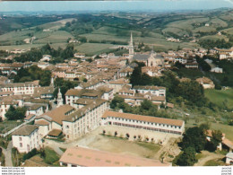 Delcampe - L38-64) HASPARREN  - BASSES - PYRENEES -  VUE GENERALE - EN  1965 - ( 2 SCANS ) - Hasparren