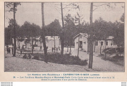 Delcampe - 40) CAPBRETON SUR MER - LE HAMEAU DES ECUREUILS - LES PAVILLONS MAURICE BOYAU ET MARECHAL - FOCH - ( 2 SCANS ) - Capbreton