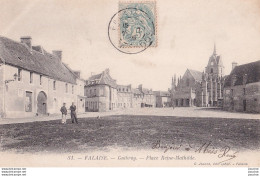 Delcampe - L37-14) FALAISE - GUIBRAY -  PLACE REINE MATHILDE - ANIMATION - EN 1905 - Falaise