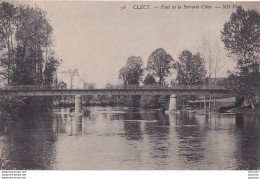 Delcampe - L37-14) CLECY - PONT DE LA SERVERIE CLECY  - EN 1913 -  ( 2 SCANS ) - Clécy