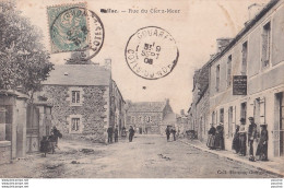 Delcampe - L25-22) CALLAC - RUE DE CLEUZ MEUR - ANIMATION - HABITANTS - TABAC A LA DESCENTE DES VOYAGEURS - EN 1906 - Callac