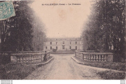 Delcampe - L18-89) SAINT - VALERIEN - YONNE -  LE CHATEAU - ANIMEE - Saint Valerien