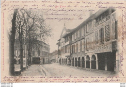 Delcampe - L12-81) L' SLE SUR TARN - LA PLACE  -  EN  1903 - ( 2 SCANS ) - Lisle Sur Tarn