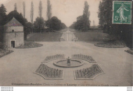 Delcampe - L1-18) CLEMONT SUR SAULDRE - CHER - CHATEAU DE  LAUROY -  COUR D ' HONNEUR ET GRANDE AVENUE - Clémont