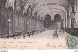 Delcampe - L19-14)  CAEN - LYCEE  - LE REFECTOIRE - EN 1904 - Caen