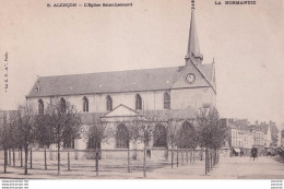 Delcampe - L39-61) ALENCON - L ' EGLISE  SAINT - LEONARD  - ( 2 SCANS ) - Alencon