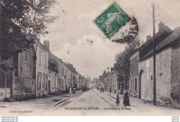 Delcampe - L38-89) VILLENEUVE LA GUYARD - YONNE - LE  FAUBOURG DE SENS  - ANIMATION - EN 1912 - Villeneuve-la-Guyard
