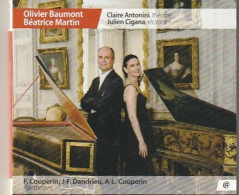 Delcampe - Cd Olivier Baumont Beatrice Martin CLAVECIN Couperin Dandrieu Etat: TTB Port 90 GR  Jamais Ouvert Sous Blister - Klassik