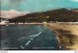 Delcampe - L19- PAGUERA - MALLORCA - DETALLE DE LA PLAYA  DE TORA  - 1958 - ( 2 SCANS ) - Mallorca