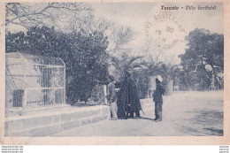 Delcampe - L5- TARANTO - VILLA GARIBALDI - ANIMEE - EN  1919 -  ( 2 SCANS ) - Taranto