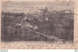 Delcampe - L5-31) VUE GENERALE DE PIBRAC - COTE NORD - EN 1903 - ( 2 SCANS ) - Pibrac
