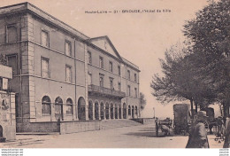 Delcampe - L3-43) BRIOUDE - L ' HOTEL DE VILLE - EN 1910 - ( 2 SCANS ) - Brioude