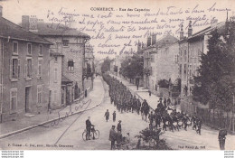 Delcampe - L3-55) COMMERCY - RUE DES CAPUCINS - ANIMEE - REGIMENT MILITAIRE - EN 1916 - ( 2 SCANS ) - Commercy