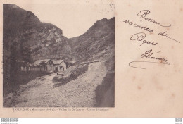 Delcampe - L3-81) DOURGNE - MONTAGNE NOIRE - VALLEE DE ST - STAPIN - USINE ELECTRIQUE - EN 1906 - ( 2 SCANS ) - Dourgne
