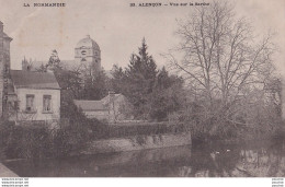 Delcampe - L9-61) ALENCON - VUE   SUR  LA  SARTHE   - ( 2 SCANS ) - Alencon